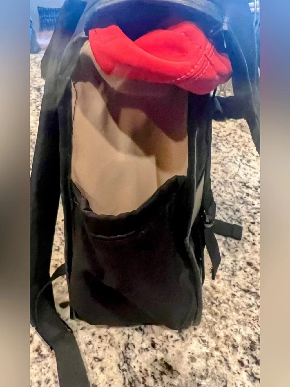 Joan & David 18 Inch Sport Nylon Colorblocked Shopper Workbook Backpack. Unisex